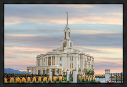 Payson Utah Temple His Holy House Gallery Wrap