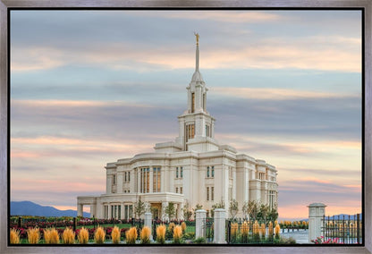 Payson Utah Temple His Holy House Gallery Wrap