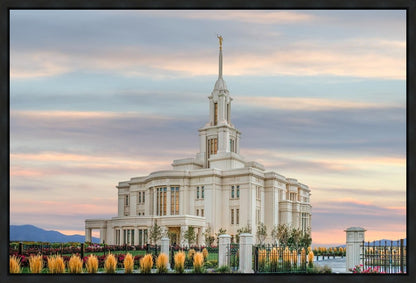 Payson Utah Temple His Holy House Gallery Wrap
