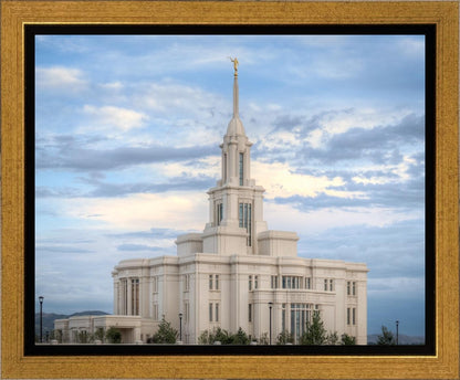 Payson Utah Temple the Temple of Our Lord Gallery Wrap