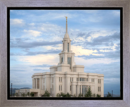 Payson Utah Temple the Temple of Our Lord Gallery Wrap