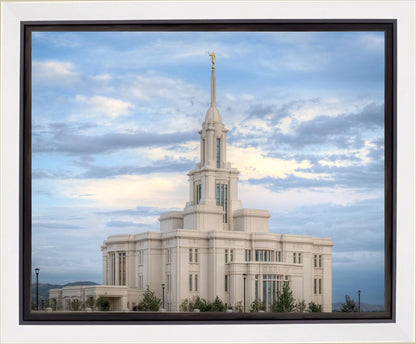 Payson Utah Temple the Temple of Our Lord Gallery Wrap