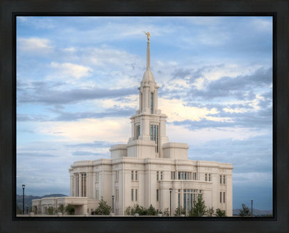 Payson Utah Temple the Temple of Our Lord Gallery Wrap