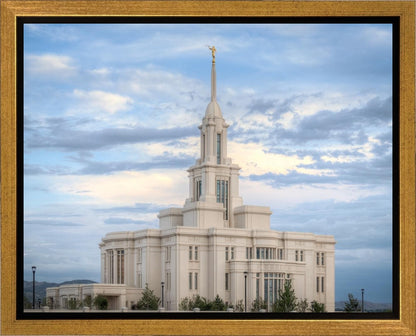 Payson Utah Temple the Temple of Our Lord Gallery Wrap