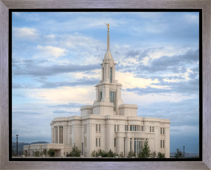 Payson Utah Temple the Temple of Our Lord Gallery Wrap