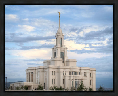 Payson Utah Temple the Temple of Our Lord Gallery Wrap