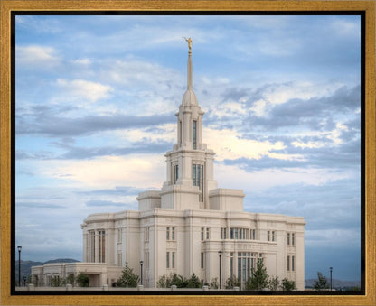 Payson Utah Temple the Temple of Our Lord Gallery Wrap
