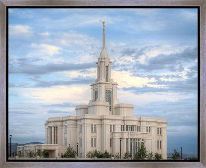 Payson Utah Temple the Temple of Our Lord Gallery Wrap
