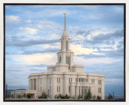 Payson Utah Temple the Temple of Our Lord Gallery Wrap