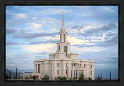 Payson Utah Temple the Temple of Our Lord Gallery Wrap