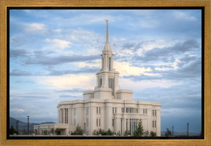 Payson Utah Temple the Temple of Our Lord Gallery Wrap