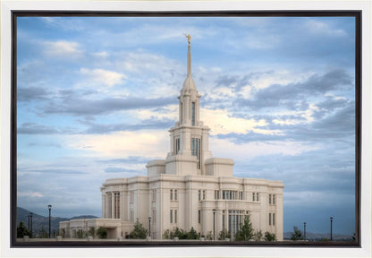 Payson Utah Temple the Temple of Our Lord Gallery Wrap