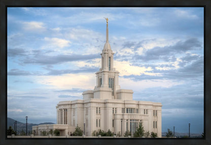 Payson Utah Temple the Temple of Our Lord Gallery Wrap