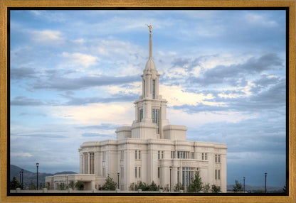 Payson Utah Temple the Temple of Our Lord Gallery Wrap