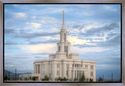 Payson Utah Temple the Temple of Our Lord Gallery Wrap