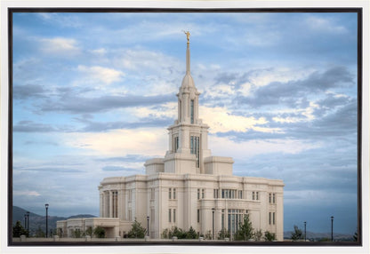 Payson Utah Temple the Temple of Our Lord Gallery Wrap