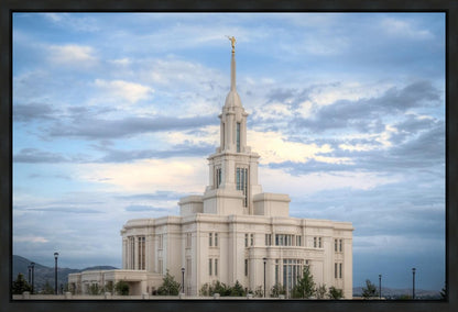 Payson Utah Temple the Temple of Our Lord Gallery Wrap