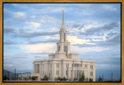 Payson Utah Temple the Temple of Our Lord Gallery Wrap