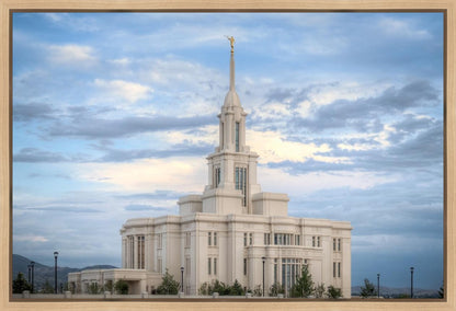 Payson Utah Temple the Temple of Our Lord Gallery Wrap