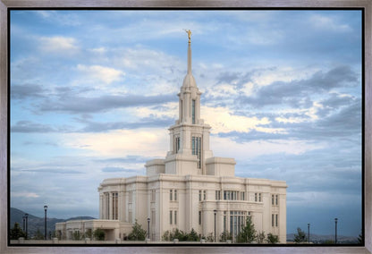 Payson Utah Temple the Temple of Our Lord Gallery Wrap