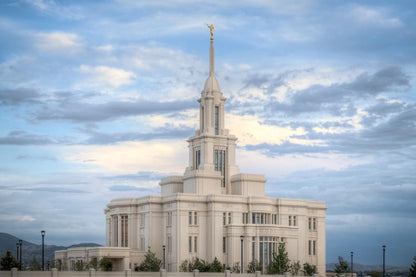Payson Utah Temple the Temple of Our Lord Gallery Wrap