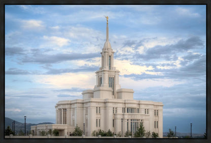 Payson Utah Temple the Temple of Our Lord Gallery Wrap