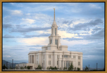 Payson Utah Temple the Temple of Our Lord Gallery Wrap