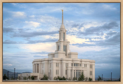 Payson Utah Temple the Temple of Our Lord Gallery Wrap