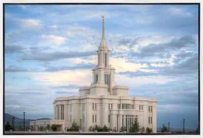 Payson Utah Temple the Temple of Our Lord Gallery Wrap