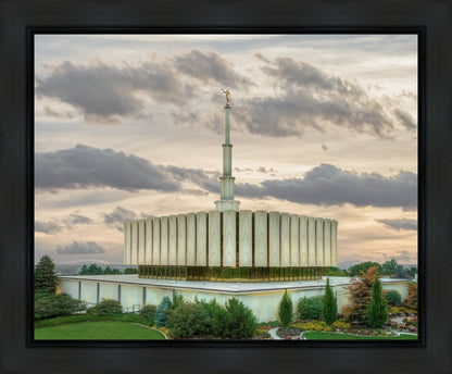 Provo Utah Temple His Sacred Place Gallery Wrap