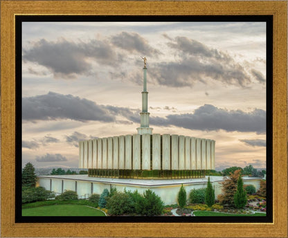 Provo Utah Temple His Sacred Place Gallery Wrap
