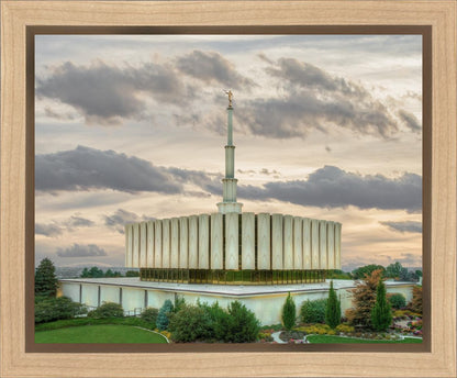 Provo Utah Temple His Sacred Place Gallery Wrap