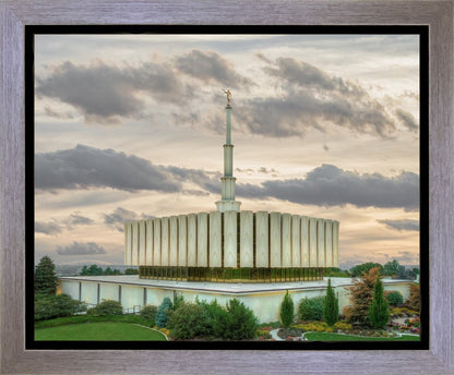Provo Utah Temple His Sacred Place Gallery Wrap