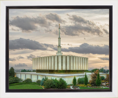 Provo Utah Temple His Sacred Place Gallery Wrap