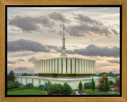 Provo Utah Temple His Sacred Place Gallery Wrap