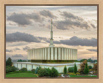 Provo Utah Temple His Sacred Place Gallery Wrap