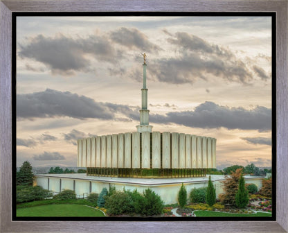 Provo Utah Temple His Sacred Place Gallery Wrap