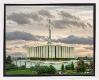 Provo Utah Temple His Sacred Place Gallery Wrap