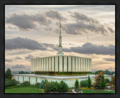 Provo Utah Temple His Sacred Place Gallery Wrap