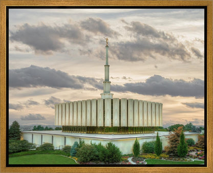 Provo Utah Temple His Sacred Place Gallery Wrap