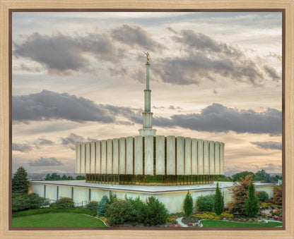 Provo Utah Temple His Sacred Place Gallery Wrap