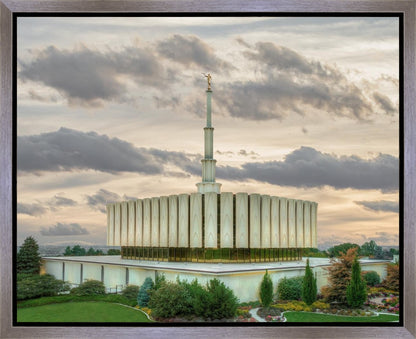 Provo Utah Temple His Sacred Place Gallery Wrap