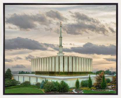Provo Utah Temple His Sacred Place Gallery Wrap