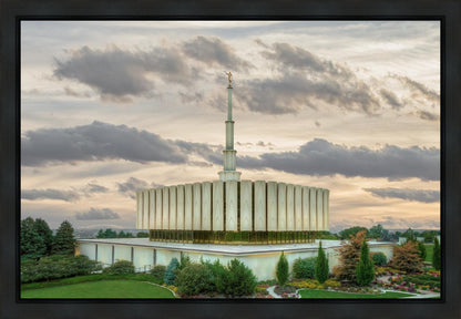 Provo Utah Temple His Sacred Place Gallery Wrap