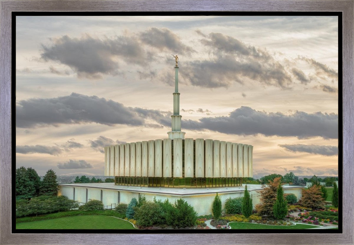 Provo Utah Temple His Sacred Place Gallery Wrap