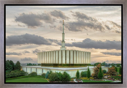 Provo Utah Temple His Sacred Place Gallery Wrap