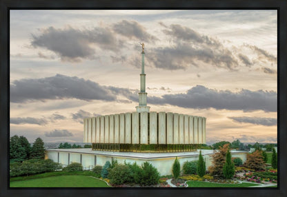 Provo Utah Temple His Sacred Place Gallery Wrap