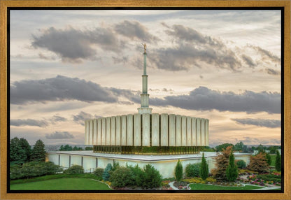 Provo Utah Temple His Sacred Place Gallery Wrap