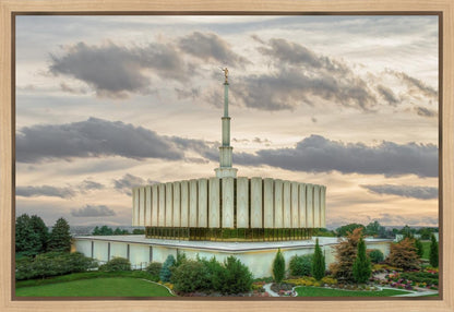 Provo Utah Temple His Sacred Place Gallery Wrap