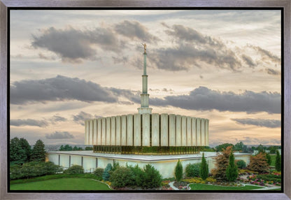 Provo Utah Temple His Sacred Place Gallery Wrap